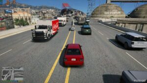 GTA 5 Script Mod: Increase Traffic Density V1.5 (Image #5)