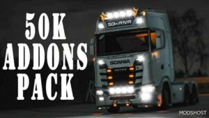 ETS2 Part Mod: 50K Addons Pack 1.50 (Featured)