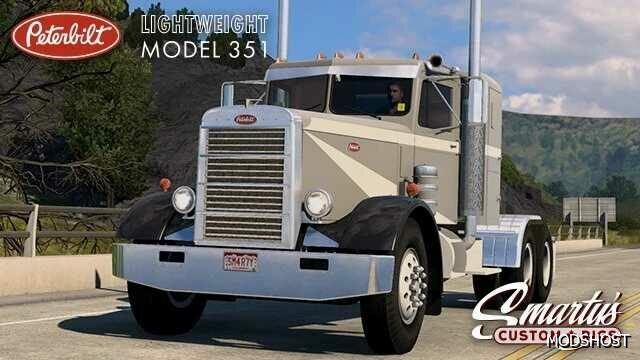 ATS Peterbilt Truck Mod: 351 1.50 (Featured)