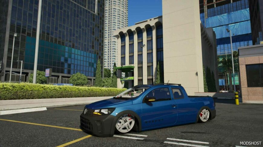 GTA 5 Volkswagen Vehicle Mod: Saveiro Robust 2024 (Featured)