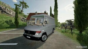 FS22 Mercedes-Benz Vehicle Mod: Mercedes Vario 614D Capfun Camping V2.0 (Featured)