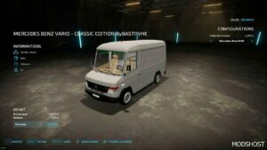 FS22 Mercedes-Benz Vehicle Mod: Mercedes Vario 614D Capfun Camping V2.0 (Image #5)