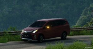 BeamNG Toyota Car Mod: Calya/Daihatsu Sigra 2017-2023 V0.8 0.32 (Featured)