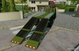 FS22 Vehicle Mod: Oshkosh Defense Flatbed Truck (Image #4)