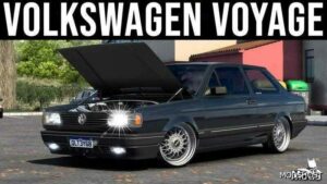 ATS Volkswagen Car Mod: Voyage Turbo + Interior V2.3 1.50 (Featured)