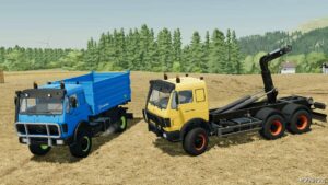 FS22 Mercedes-Benz Mod: Mercedes Benz Agrar Kipper & IT Runner Trucks (Featured)