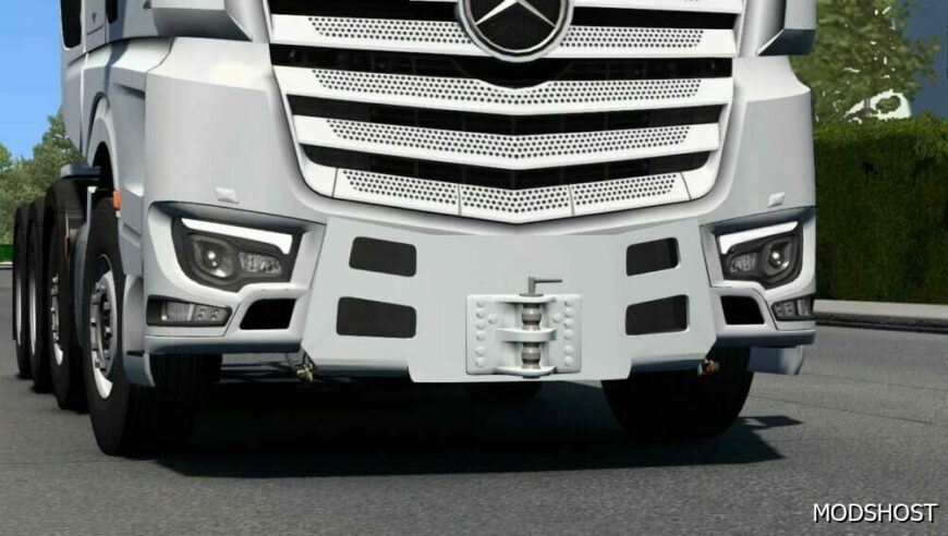 ETS2 Mercedes-Benz Part Mod: BIG Stars Actros Arocs SLT NEW Headlights 1.50 (Featured)