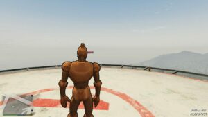 GTA 5 Player Mod: Robot (Invincible) Add-On PED (Image #2)