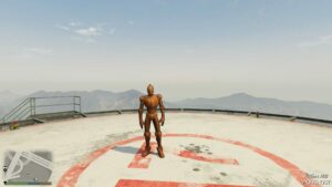 GTA 5 Player Mod: Robot (Invincible) Add-On PED (Image #3)