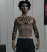 GTA 5 Player Mod: Custom Male Tattoo Fivem/Sp (Image #3)