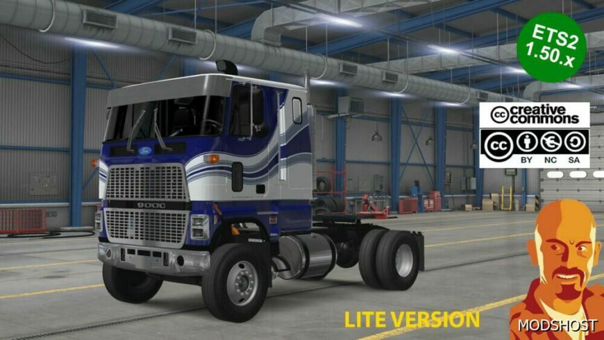 ETS2 Ford Truck Mod: CLT 9000 V1.2 Lite 1.50 (Featured)