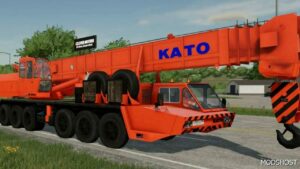 FS22 Vehicle Mod: Crane Kato Nk-750Ys L V3.0 (Featured)