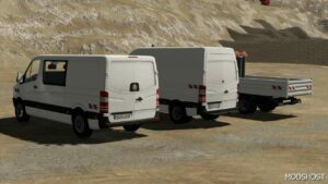 FS22 Mercedes-Benz Vehicle Mod: TMP Mercedes Sprinter (Image #2)