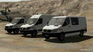 FS22 Mercedes-Benz Vehicle Mod: TMP Mercedes Sprinter (Image #3)