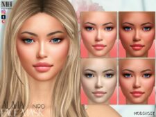 Sims 4 Skintone Mod: Alivia Face Mask N90 (Featured)