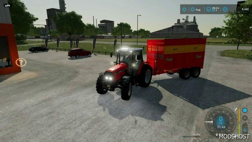 FS22 Massey Ferguson Tractor Mod: 4370 V1.2 (Featured)