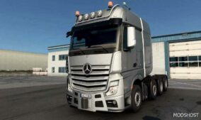 ETS2 Mercedes-Benz Truck Mod: Mercedes Benz Actros 4163 SLT 8×4 2013 (Featured)