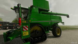 FS22 John Deere Combine Mod: S690I & 9880I STS EU Grey Edition Camso V2.0 (Image #4)