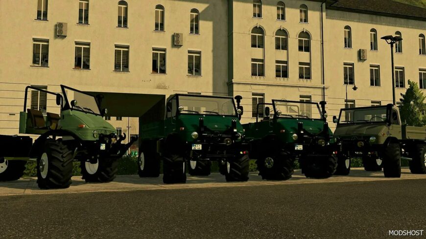 FS22 Unimog Vehicle Mod: 406 Cabrio Agrar V2.0.0.1 (Featured)