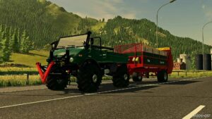 FS22 Unimog Vehicle Mod: 406 Cabrio Agrar V2.0.0.1 (Image #2)