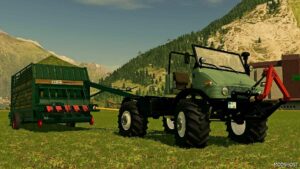 FS22 Unimog Vehicle Mod: 406 Cabrio Agrar V2.0.0.1 (Image #3)