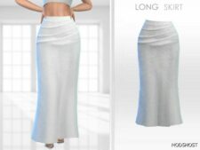 Sims 4 Elder Clothes Mod: Long Skirt (Featured)