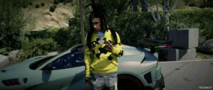 GTA 5 Player Mod: Sp5Der Hoodies Mp/Sp Male (Image #3)