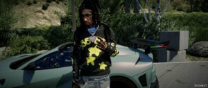 GTA 5 Player Mod: Sp5Der Hoodies Mp/Sp Male (Image #4)