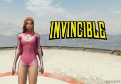 GTA 5 Player Mod: Atom EVE (Invincible) Add-On PED (Image #2)