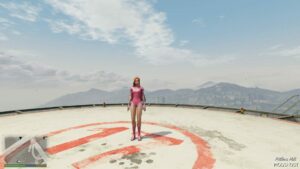 GTA 5 Player Mod: Atom EVE (Invincible) Add-On PED (Image #3)