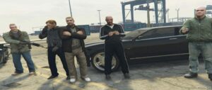 GTA 5 Player Mod: GTA IV Russian Cutscene Goons Addon-Peds (Image #3)