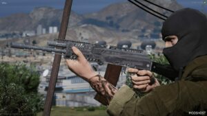 GTA 5 Weapon Mod: RON AK-102 (4 Versions) (Image #3)