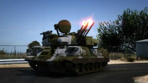 GTA 5 Vehicle Mod: Zsu-23-4M4 Shilka Add-On (Featured)