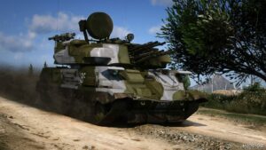 GTA 5 Vehicle Mod: Zsu-23-4M4 Shilka Add-On (Image #5)