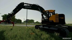 FS22 Volvo Forklift Mod: ECR355 EL (Image #2)