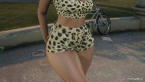 GTA 5 Player Mod: Adroa Locs for MP Female (Image #3)