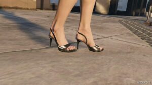 GTA 5 Player Mod: Maisie Shoes for MP Female (Image #2)