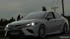 ETS2 Toyota Car Mod: Camry XV70 XSE 2018 V1.6 1.50 (Image #3)