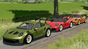 FS22 Porsche Mod: 911 GT3 Cars Pack (Featured)