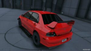 GTA 5 Mitsubishi Vehicle Mod: Evolution 9MR Raid (Image #2)