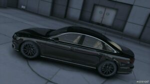 GTA 5 Audi Vehicle Mod: A8L W12 (Image #3)