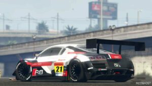 GTA 5 Audi Vehicle Mod: 2015 Audi R8 LMS Super GT (Image #2)