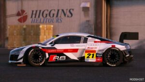 GTA 5 Audi Vehicle Mod: 2015 Audi R8 LMS Super GT (Image #4)