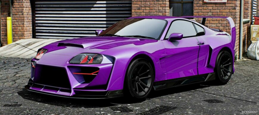 GTA 5 Toyota Vehicle Mod: Supra MK4 Brutal Edition (Featured)