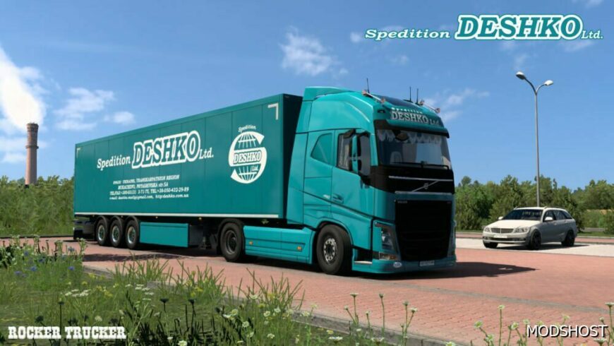 ETS2 Mod: Spedition Deshko LTD. Skin Pack V1.1 (Featured)