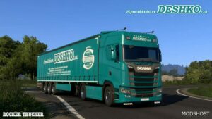 ETS2 Mod: Spedition Deshko LTD. Skin Pack V1.1 (Image #2)