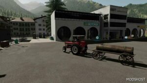 FS22 Trailer Mod: Wood Barrel V1.1 (Image #2)