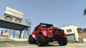 GTA 5 Mercedes-Benz Vehicle Mod: G63 AMG 10×10 Custom Double Dually Add-On Extras V1.1 (Image #2)