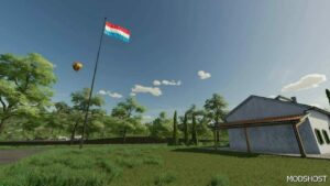 FS22 Flag Placeable Mod: World Country Flag V2.8 (Image #3)