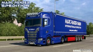 ETS2 Mod: Marc Panzer Spedition Skin Pack V1.1 (Image #3)